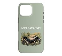 Soft Days Only Cute Duck Pond Cozy Nature Cottagecore Calm Case for iPhone 16 Pro Max