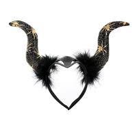 Soft Devil Cool Headband Horn Animal Horn Hair Hoop for Kids Shows Overwhelming Animal Hairbands Cartoon Costume