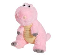 Soft Dinosaur Toy Plush Doll Super Stuffed Animal for Kids Room Decor Cozy Cushion Quirky Desk Ornament Fluffy Pillow Heartwarming Gift Children Home Pink