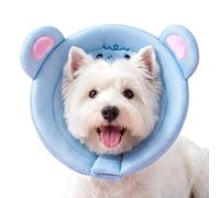 Soft Dog Cone | Anti-Licking Adjustable Soft Pet Supplies | Anti-Bite Dog Spay Cone E Collar | for Puppy Kitten Small Large Indoor Home Travel Wound Injury Grooming Recovery