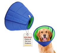 Soft Dog Cone Collar Alternative, Comfortable Cones for Small Dogs/Cat/Puppy to Stop Licking After Surgery, Comfy Elizabethan Collars, Neuter Recovery Ecollars of Shame Alternatives