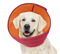 Soft Dog Cone Collar Alternative to Stop Licking, Comfy E Cones for Large Medium Dogs After Surgery, Comfortable Elizabethan Recovery Head Ecollars of Shame, XL Pet Neuter Neck Collars Anti Licking