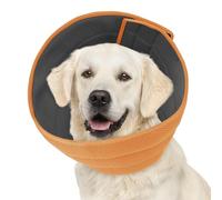 Soft Dog Cone Collar Alternative to Stop Licking, Comfy E Cones for Large Medium Dogs After Surgery, Comfortable Elizabethan Recovery Head Ecollars of Shame, XL Pet Neuter Neck Collars Anti Licking