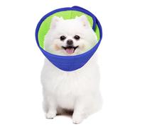 Soft Dog Cone Collar for Dogs After Surgery,Adjustable Breathable Buster Collar for Dogs and Cats,Anti-Bite/Lick Pet Recovery Seresto Collar,Protective Head Neck Cone for Small/Medium/Large Pets (S)