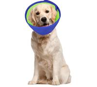 Soft Dog Cone Collar for Dogs After Surgery,Adjustable Breathable Buster Collar for Dogs and Cats,Anti-Bite/Lick Pet Recovery Seresto Collar,Protective Head Neck Cone for Small/Medium/Large Pets