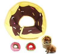 Soft Dog Cone, Lightweight Elizabethan Collar for Dogs, Adjustable Soft Cones for Dogs/Cats to Stop Licking After Surgery, Cute Donut Cone of Shame Alternatives for Pets (Large)