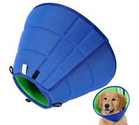 Soft Dog Cone Recovery Collars & Cones After Surgery, Adjustable Neck Recovery Collar for Medium Large Dogs, Comfy Collars to Stop Licking, Dog Protective Collar