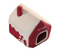 Soft Dog House Snowhouse Shape,Winter Pet Warm Nest - Waterproof Pet Warm Nest for Bay Window Dormitory Indoors Apartment Living Room Balcony Cat Dog