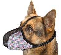 Soft Dog Muzzle for Small Medium Large Sized Dogs, Breathable Dog Muzzle, Mesh Dog Muzzle, Anti Biting Barking Chewing, for Training, Breathable Drinkable (XXL,A)