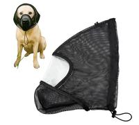 Soft Dog Muzzle - Mesh Anti-Barking Guard - Dog Muzzle to Prevent Biting Chewing - for Small Medium Large Puppy Home Travel Walking Outdoor Camping Vet Visit