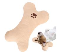 Soft Dog Pillow, Washable Chew-Resistant Cushion, Bone Shaped Pet Pillow with Calming Effect, Cat Comfort Pad, Pet Accessory with Sturdy Fabric, Resting Tool for Small Medium Large Puppy Kitten