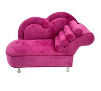 Soft Dollhouses Furniture Sofa Jewelry Holder 1/12 Scale Safe for Play and Display Miniature Dollhouses Furniture Sofa