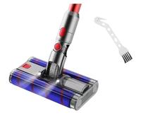 Soft Double Roller Brush Floor Head，Compatible for Dyson，V7 V8 V10 V11 V15 Vacuum Parts Electric Floor Head with Headlights