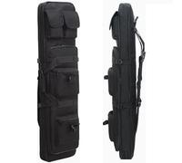 Soft Double Shotgun Rifle Case 32"/37"/46" Long Rifle Bag, for Pistol Firearm Storage and Transport Tactical Rifle Bag for Hunting Shooting Range(32in/81cm)