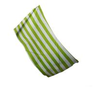 Soft Double-Sided Velvet Beach Towel, Quick Dry Sunscreen Fabric, Compact Portable for Travel Camping Picnic Yoga Session(Green Stripes)