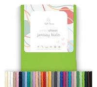 Soft Dream Fitted Sheet, 90 x 160 cm, Lime - 100% Combed Cotton Jersey - Premium Quality - Fitted Sheet for Toddler Bed Junior Bed - OekoTex Certified - Made in the EU - 90 x 160 cm Lime