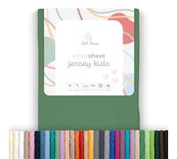 Soft Dream Fitted Sheet 90 x 200 cm Cactus - 100% Combed Cotton Jersey - Premium Quality - Fitted Sheet for Cot Junior Bed - OekoTex Certified - Made in EU - 90 x 200 cm Cactus