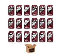 Soft Drinks Variety Pack Cans - Coca Cola Zero Sugar, Diet Coke, Sprite Lemon Lime, Fanta Orange, Dr Pepper Fizzy Drinks | For Pub Party & Family Sharing - (Cans 18 pack- 330ml, Dr Pepper)
