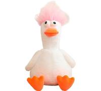 Soft Duck Soft Toy, Cute Duck Plush Toys with Hair, Cuddly Plush Toys for and Adults, Small Plush Toy for Home Decoration