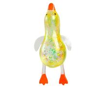 Soft Duck Squeeze, Slow Rising Toy, 3 Inch Glitter Sensory Fidget with Squishy Material, Cooking with Compact Design, Fun Relaxation Play Accessory, Fidget Toy for Classroom Home Travel