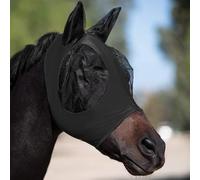 Soft Eared Horse Fly Guard, Lightweight for Comfort While Providing Sun Protection (Black)