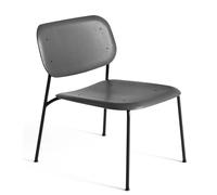 Soft Edge 100 Lounge Chair Hay Soft black - HAY 2569491009000
