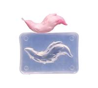 Soft Elastic Miniature Version Animal Tail Molds for Kids Clay Art Safe Materials with 14 Specifications Suitable for Creative Workshops Jewelry Tool