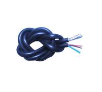 Soft Electric Cable 2 3 4 5 6 8 14 Core Shielded Signal Wire Encoder Servo Drag Chain Line Wear-resistant(2core)
