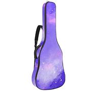 Soft Electric Guitar Gig Bag with Dual Adjustable Shoulder Strap for Bass Guitar Acoustic and Classical Folk Guitar Watercolor Starry Night