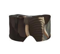 Soft Elephant Print Eyes Cover with Adjustable Strap for Sleeper Night Sleeping Work Nap and Yoga