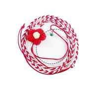 Soft Escape-Proof Harness With Floral Pattern Adjustable Leash For Travel/Social Activities & Safe Walks Small Pet Leash