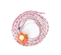 Soft Escape-Proof Harness With Floral Pattern Adjustable Leash For Travel/Social Activities & Safe Walks Hamster Leash Rope