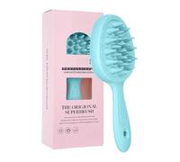 Soft Exfoliating Body Scrubber 2 in 1 Brush Shampoo Soft Body Loofah for Sensitive Skin Shower Hair Scalp Massager Scalp Massager Exfoliator