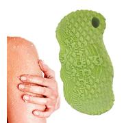 Soft Exfoliatings Sponge - Reusable Magic Exfoliatings Bath Sponge | 3D Soft Stain-Removing Bath Sponges | Body Shower Scrubber Dead Skin Remover for Men Women Adults Kids (Green)