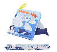Soft Fabric Book, Fabric Educational Book for | Touch and Feel Book for Early Development | Wrinkled Books Soft Touch and Touch, for Early Education and Development