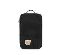Soft Fabric Diaper Backpack with Compartments Compact Storage for Parents on the Go Portable Diaper Clothes Handbag
