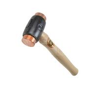 Soft Faced Copper Hammer - Size 2 - Iron Head - Wooden Shaft - THOR THO312