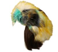 Soft Faux Headband For Fashionable Women And Trendy Youth Arm Warmer Multicolored Faux Furry Headband