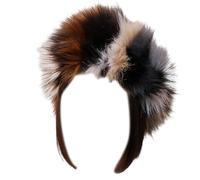 Soft Faux Headband For Fashionable Women And Trendy Youth Arm Warmer Multicolored Faux Furry Headband