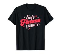 Soft Femme Energy Cute Retro Drag Queen Pride Aesthetic T-Shirt