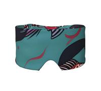 Soft Fish and Octopus Print Eyes Cover with Adjustable Strap for Sleeper Night Sleeping Work Nap and Yoga