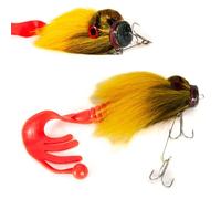 Soft Fishing Lure - 8.7 Inch Multi-Jointed Mouse Artificial Bait Saltwater Freshwater Swimming Equipment | Trolling for Bass Trout Pike Pike