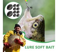 Soft Fishing Lures - Versatile Soft Fishing Lures - Realistic Accessories Portable Bait for Catfish Father Pond Dad Bass Trout Men Offshore