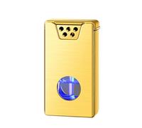 Soft Flame Kerosene Lighter, Intelligent Multiple Ignition Methods, Voice-Activated Design with Transparent Air Window for Safe Lighting