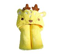 Soft Flannel Baby Wrap Towel Long Photography Blanket Props Lovely Bath Robe Breathable Bath Towel for Newborns