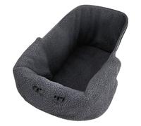 Soft Fleece Lined Pet Carriers Cover Winter Windproof Protections Machine Washable Polyester for Most Strollers Outdoor Pet Strollers Windproof Cover