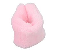 Soft Fleece Rollers for Sleep - Reusable No-Heat Curling Set with Secure Snap Fasteners Gentle on & Short Hair