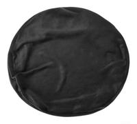 Soft Fleece Speaker Cover 47.5cm Black Washable(A) | Fits 25-50cm horns, elastic edge, dust proof, scratch resistant, home audio protection