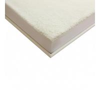 Soft Fleece Underblanket Cot Bed Mattress Protector - Thermal Warm and Comfortable Extra Deep Cot Bed Mattress Toppers - Faux Sheepskin Fitted Mattress Cover Sheet 60x120cm