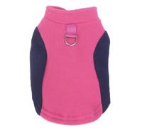 Soft Fleece Warm Cold-Proof Dog Jacket With D-Ring Beagle Pug Chihuahua Shiba Inu Snow Windproof Coat,A,M